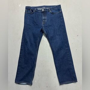 Berluti Paris Stretch Selvedge Denim Jeans Blue Size 56 Mens Straight 39x28